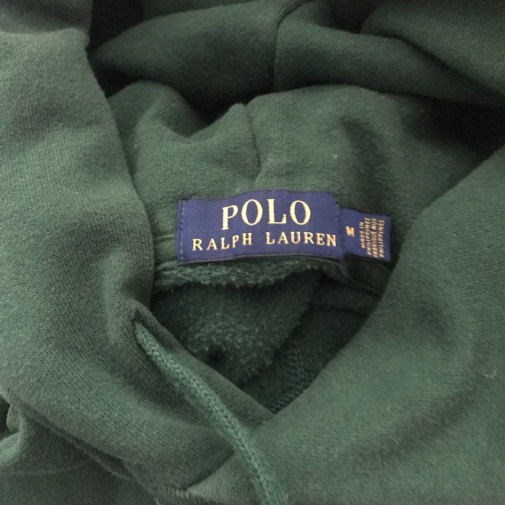 Polo by Ralph Lauren Forest Green Bear Ski Hoodie - Picture 8 of 12